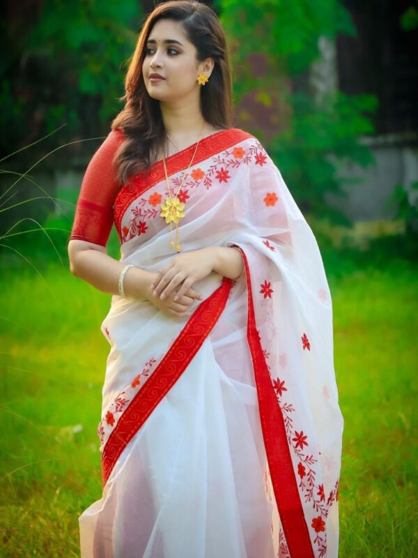 Premium Half Silk Sharee