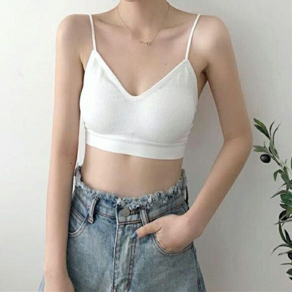 Young Girl Thin Strip Bra