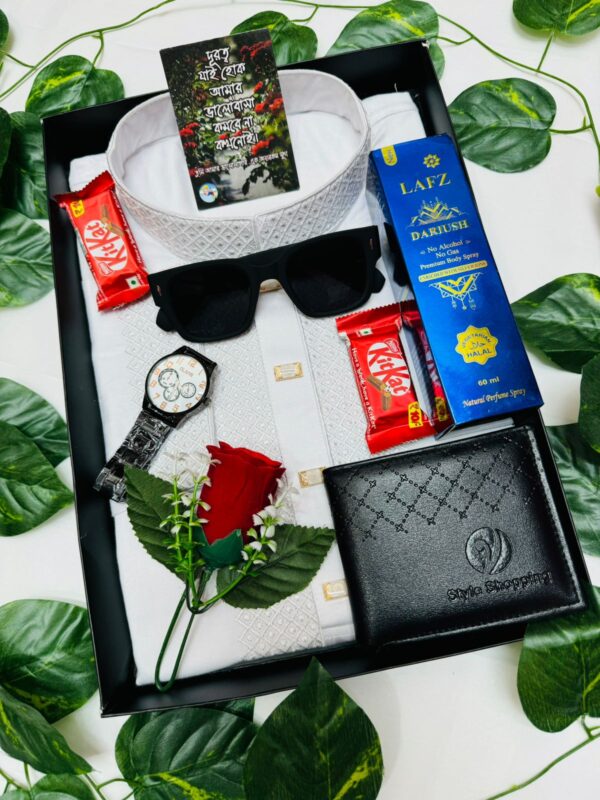 Premium Panjabi Gift Combo Set for Men - Perfect Gift for Special Occasions