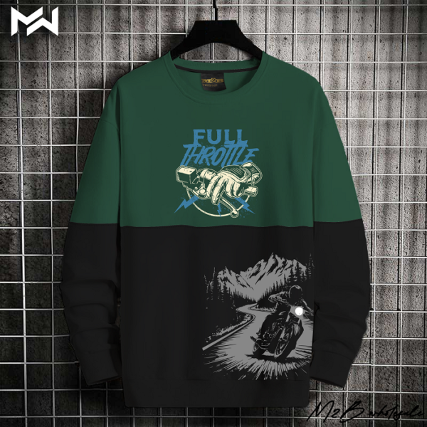 Stylish Winter Sweatshirt - Premium Cotton Fleece Comfort
